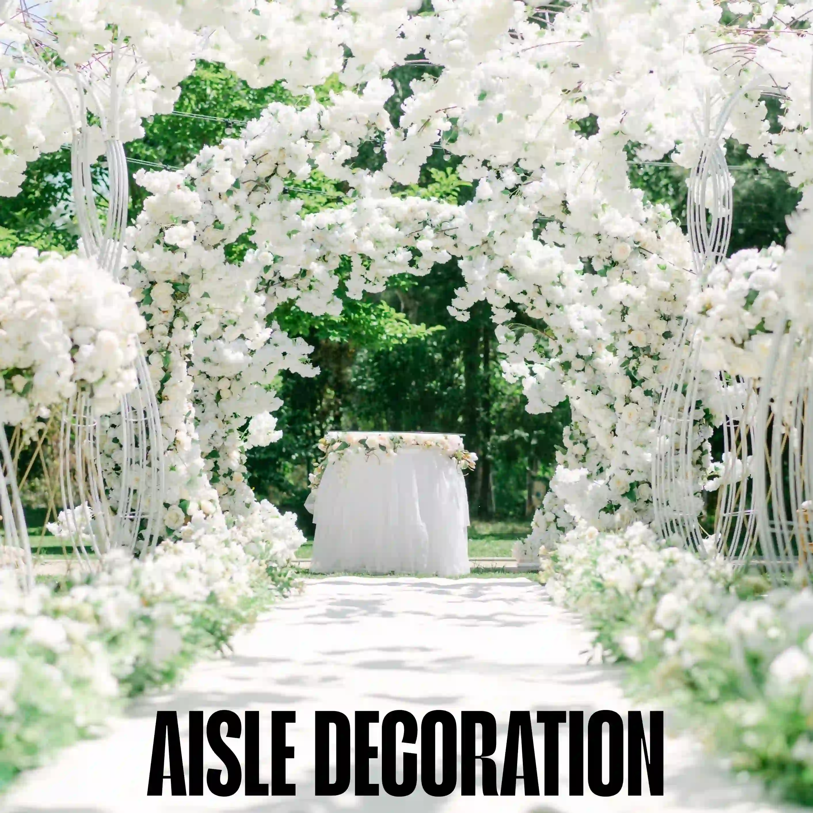 Wedding Aisle Decoration Services in Coimabatore