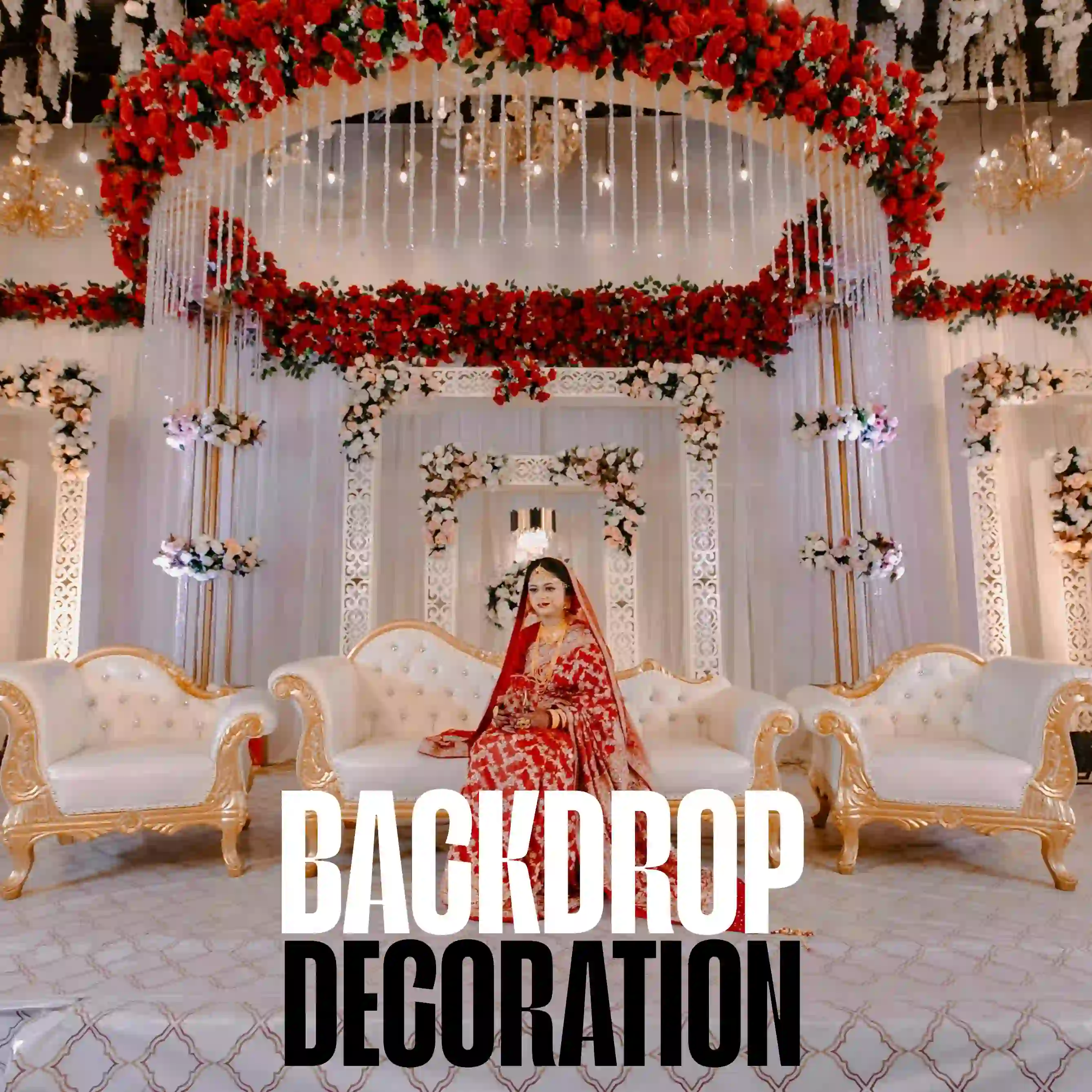 Wedding Backdrop Decoration Services in Coimbatore