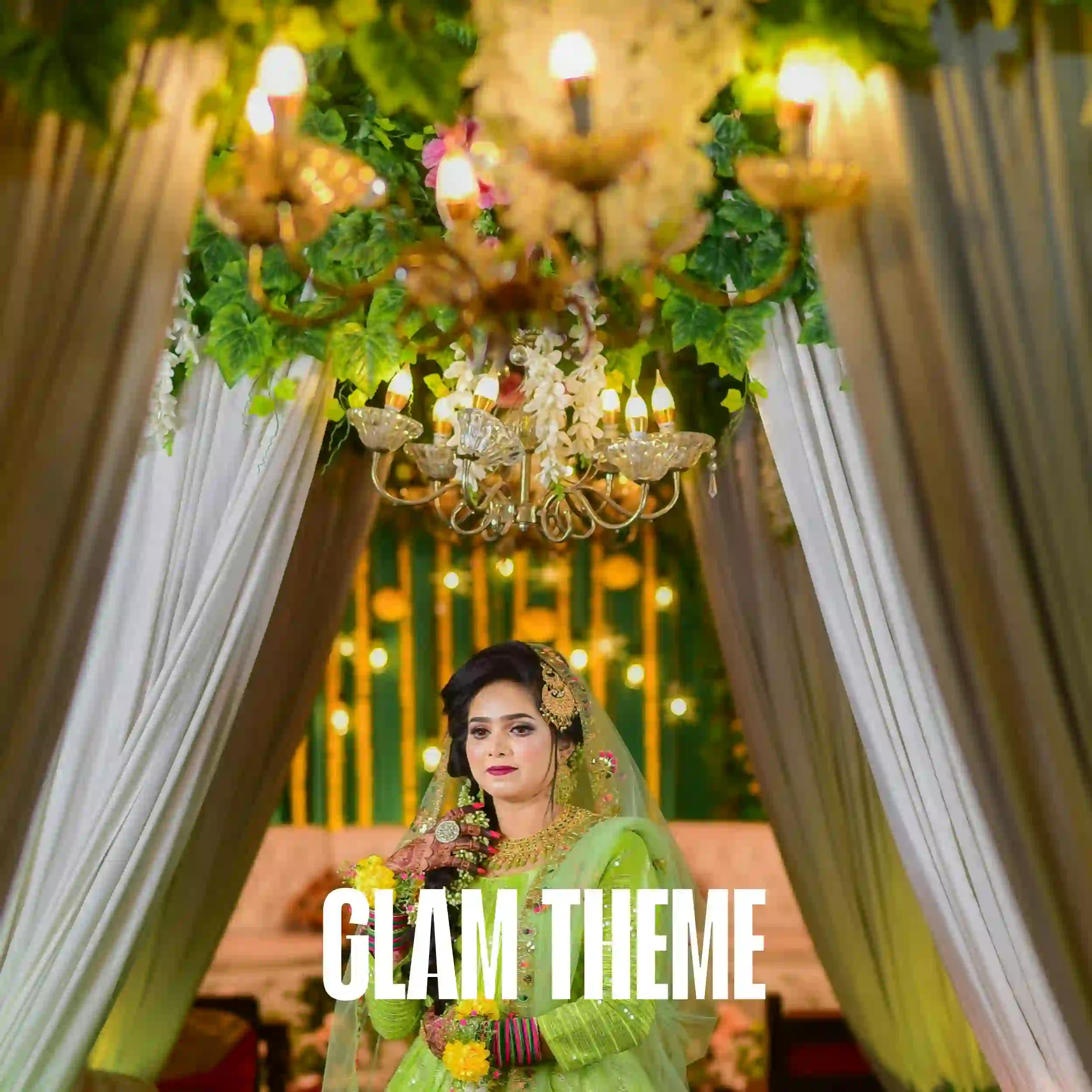 Glam Wedding Decoration Theme in Coimbatore