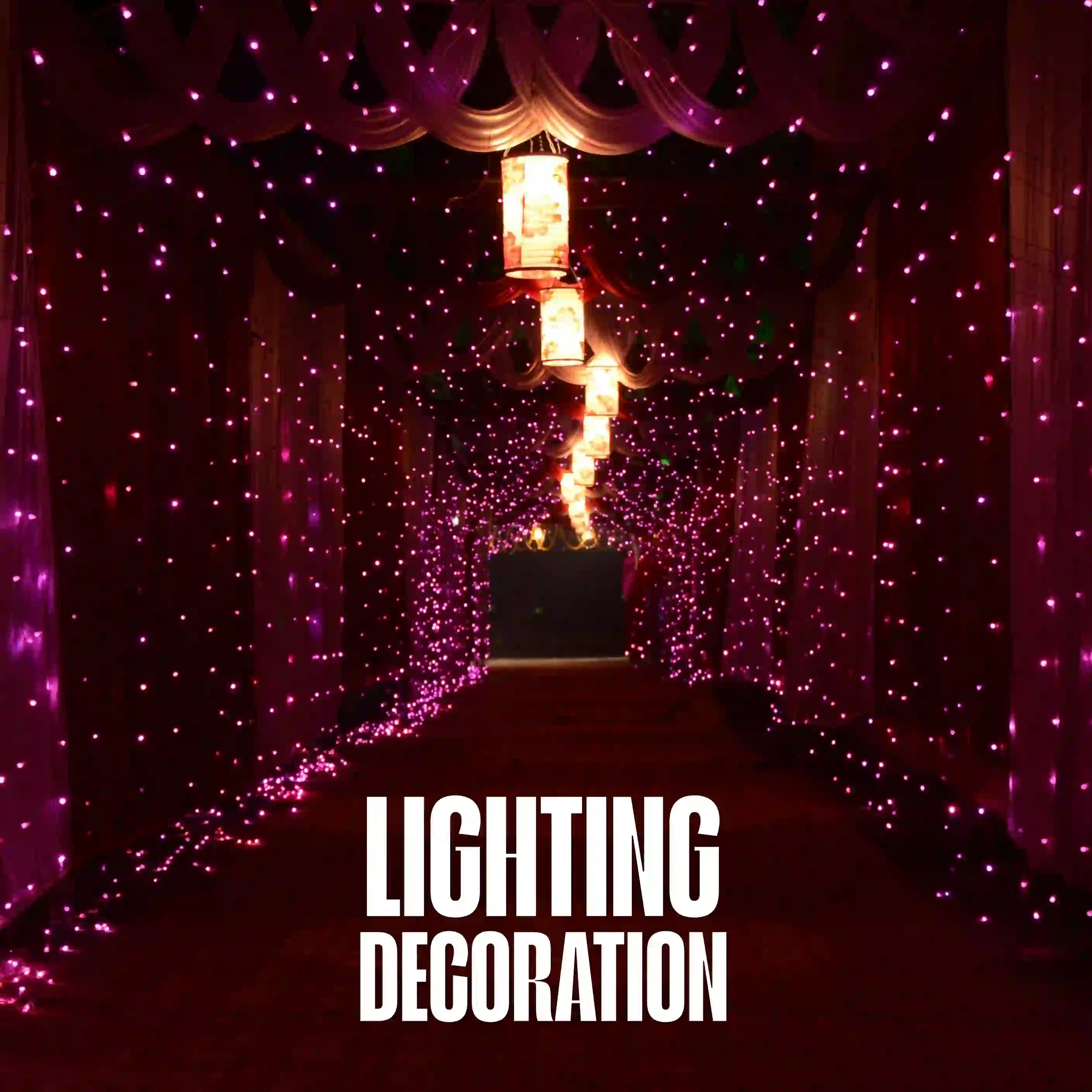 Lighting Wedding Decoration Service