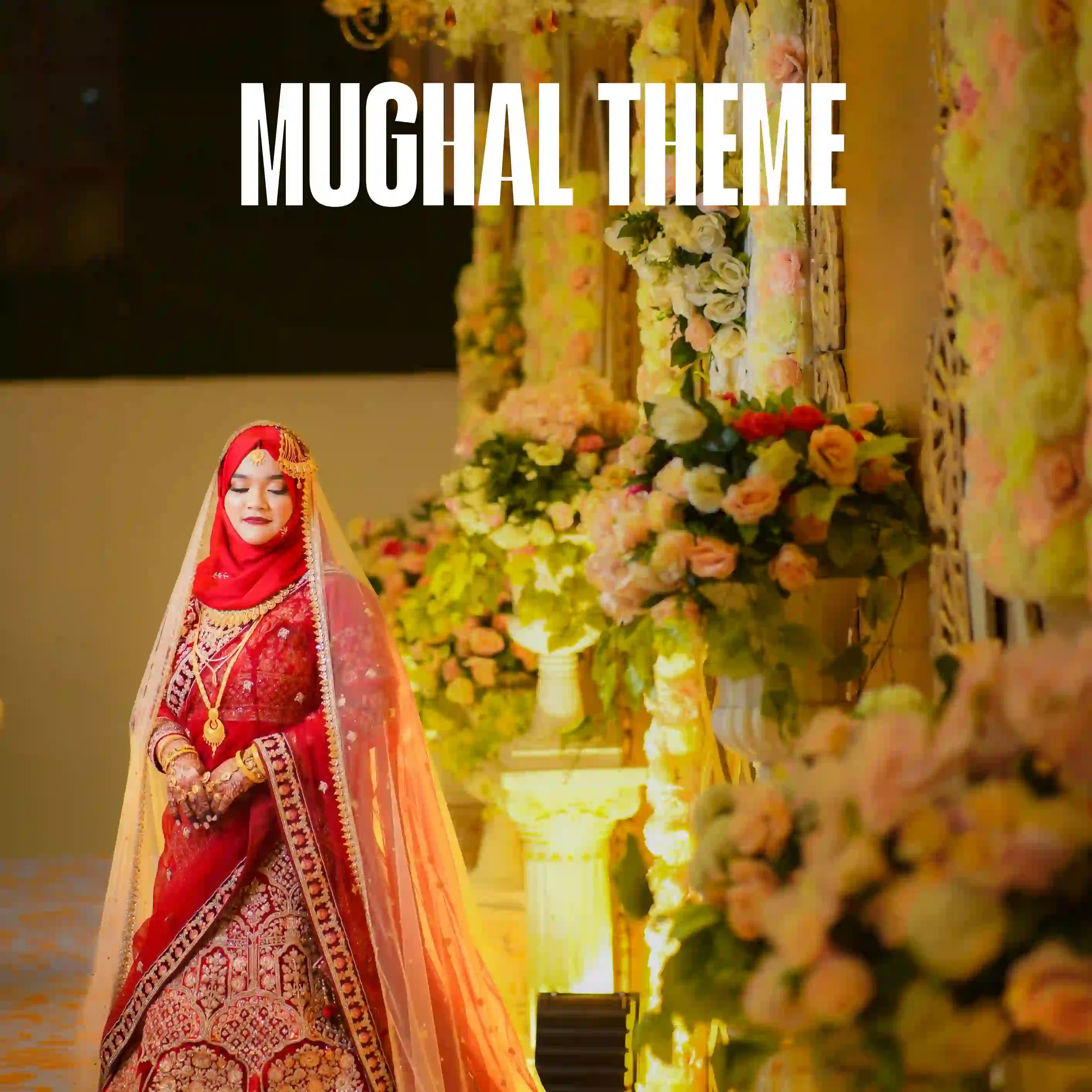 Mughal Wedding Decoration Theme in Coimbatore