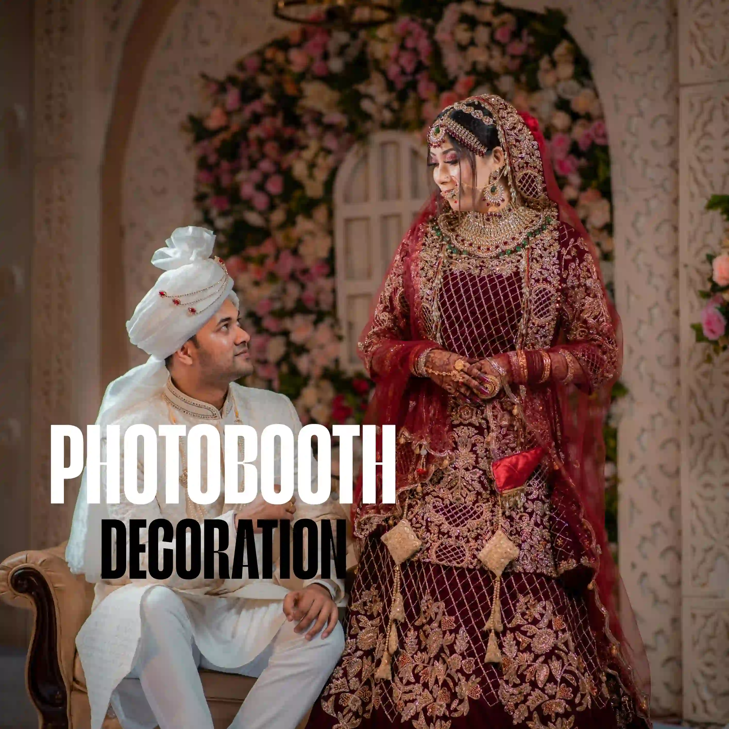 Wedding Photobooth Decoration Services in Coimabatore