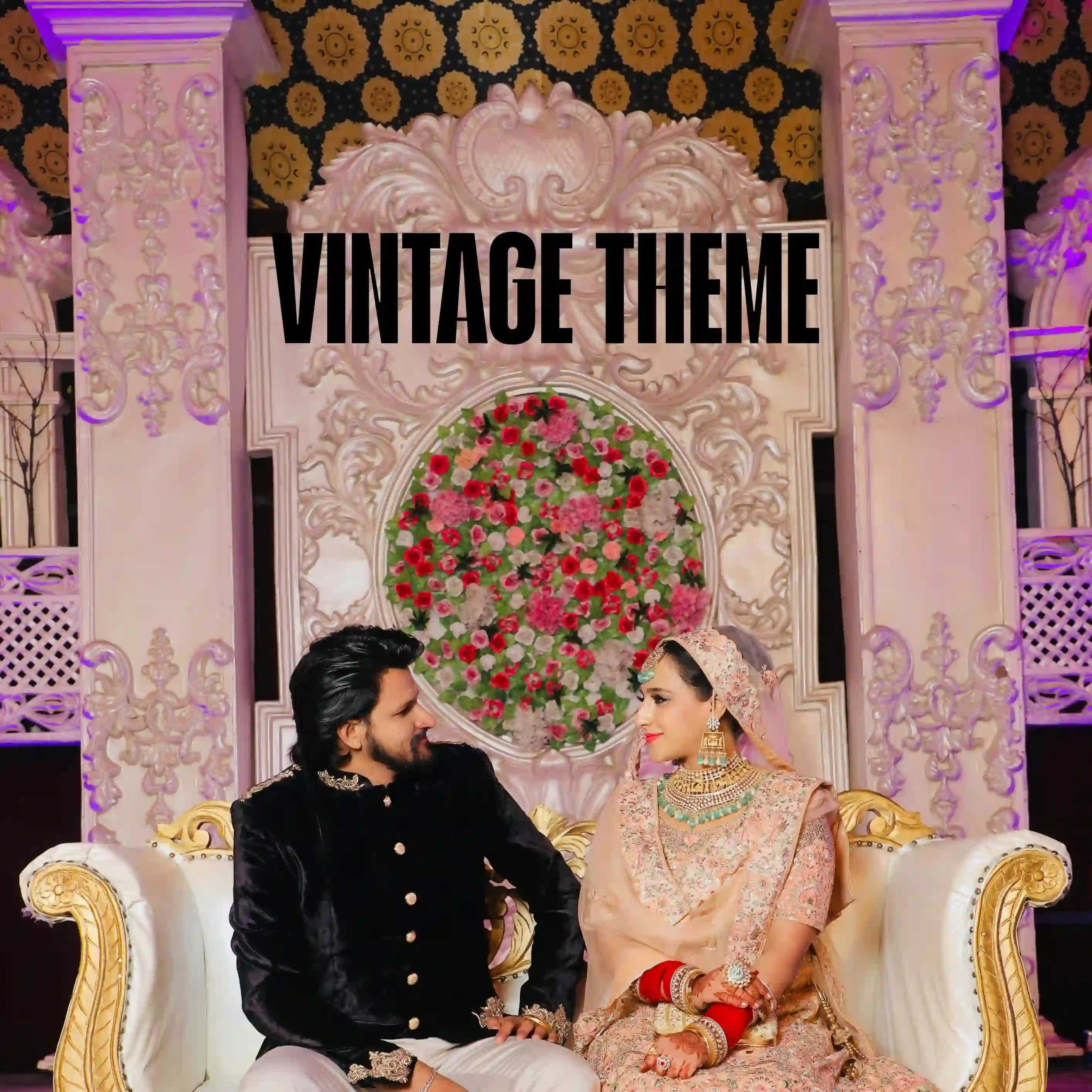 Vintage Wedding Decoration Theme in Coimbatore