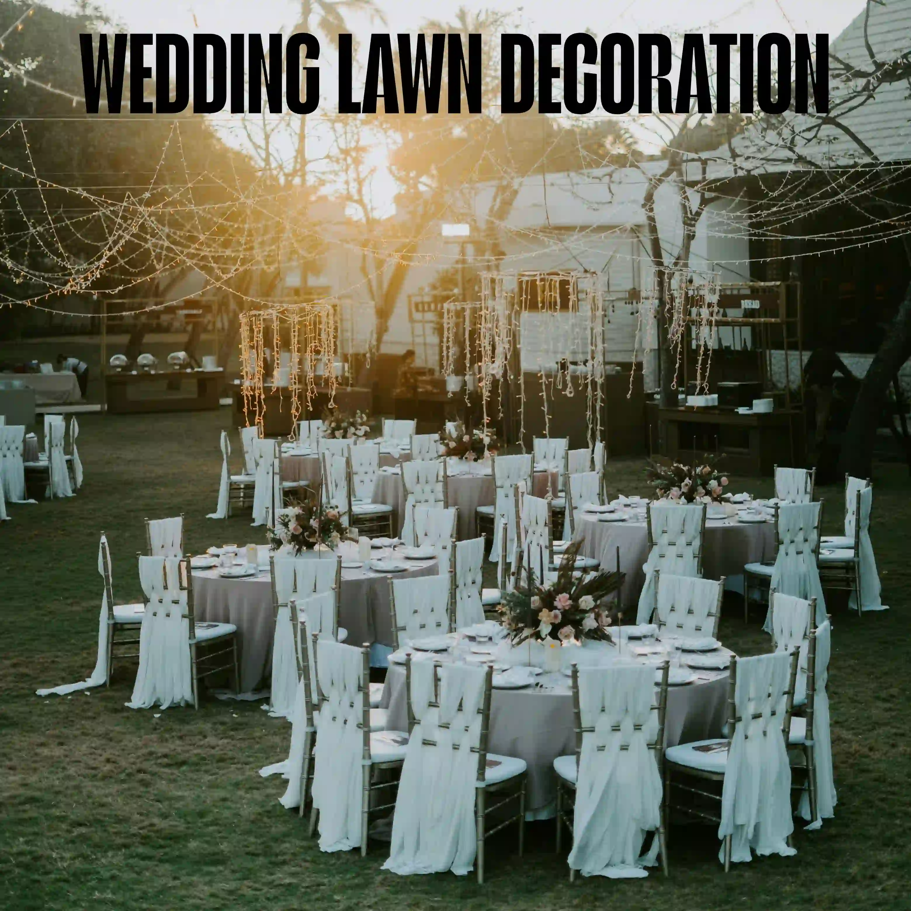 Wedding Lawn Decoration Services in Coimbatore